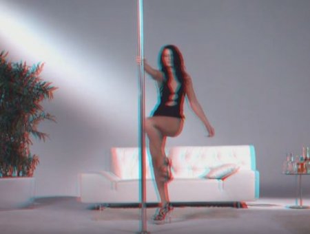 Сексуальная стриптиз эротика со стриптизёршами (3D видео анаглиф) Сексуальная стриптиз эротика со стриптизёршами (3D видео анаглиф)